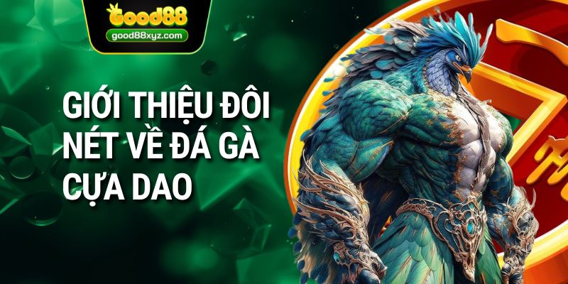Đá Gà Cựa Dao | Sàn Cá Cược Hàng Đầu Tại GOOD88 - Spinora69